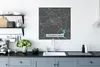 MuchoWow® Poster Karte - Lüdenscheid - Blau - Stadtplan - Produktbild-Vorschau 3