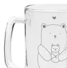 Mr. & Mrs. Panda Krug Bär Baby - Transparent - Geschenk, Produktbild-Vorschau 5