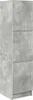 vidaXL Schreibtisch 2 pcs Beton Grau Produktbild-Vorschau 4