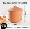 Römertopf Frische-Topf MAXI PLUS 5,5 Liter - Kartoffeltopf Produktbild-Vorschau 6