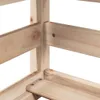 vidaXL Patrová postel se střechou 80x200 cm z masivního Náhled obrázku produktu 6