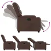 Relaxsessel dkd-home-decor Kunstleder Braun 74 x 89 x 100 Produktbild-Vorschau 6