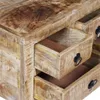vidaXL Couchtisch Raues Mangoholz 70x70x40 cm Produktbild-Vorschau 19