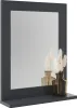 Kúpeľňové zrkadlo Vicco Vilda Šedá 40 x 50 cm, Model 55563 Náhľad obrázku produktu 5