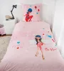 Pościel flanelowa dla dziewczynek Miraculous Ladybug Love Podgląd zdjęcia produktu 2