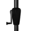 Close-up of a crank mechanism on a black umbrella pole. Produktbild-Vorschau