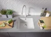 PRIMAGRAN Unterbauspüle Granit Weiß 46x44cm, Spülbecken 1 Produktbild-Vorschau 3