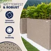 CASARIA® Blumenkasten 3 Innentöpfe Polyrattan Herausnehmbar Produktbild-Vorschau 2