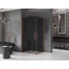 Mexen Velar Duo Duschkabine 100x90 cm Graphit Kupfer Produktbild-Vorschau 2