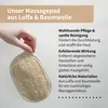 Pad de massage - luffa & coton Voir les images du produit 6