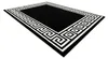 BCF Tapis Morad GREK grec - noir noir 140x200 cm Voir les images du produit 3