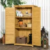 Outsunny Armoire abri de jardin remise pour outils en bois Voir les images du produit 2