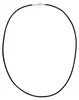 Auroris leren ketting, zwart, dikte 2 mm, met Productafbeelding-voorbeeld 4