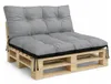 Poduszki Ogrodowe 120x80x40 na Ławkę Palety Huśtawkę Podgląd zdjęcia produktu 1