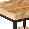 vidaXL Beistelltisch Braun 35 x 35 x 45 cm Massivholz Mango Produktbild-Vorschau 4