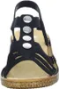 Rieker Morokko Damenschuhe Sandalen Flach Sandale Schwarz Produktbild-Vorschau 27