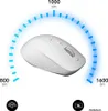 Subblim Ergonomische Kabellose Maus 1600 DPI Weiß Produktbild-Vorschau 3