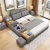 Bettgestell Betten 180x200cm Hotel Multifunktion Bett Produktbild-Vorschau 2