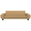 vidaXL Lit pour chien brun 100x54x33 cm velours Voir les images du produit 3