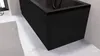Polysan CLEO Rechteckwanne 180x80x48cm, schwarz matt Produktbild-Vorschau 5