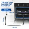 Türdichtung passend wie Zanussi 3577252020 rundum 4Haken Produktbild-Vorschau 2