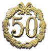 Jubiläums-Zahl 24Cmd 50 Gold 1234 Produktbild-Vorschau 1