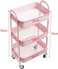 3 Ebenen Küchenwagen,Servierwagen Utility Cart mit Produktbild-Vorschau 5