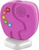 A pink elephant-shaped Bluetooth speaker for children sits on a white base. Produktbild-Vorschau