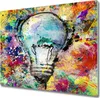 Glas Herdabdeckplatte 60x52 cm Spritzschutz Produktbild-Vorschau 1