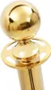 A close-up of the top of a golden stanchion. Produktbild-Vorschau