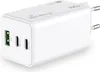 MediaRange Ladegerät 100W 3-Port 2x USB-C u. 1x USB-A, weiß Produktbild-Vorschau 1