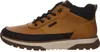 Side view of a brown and black boot. Voir les images du produit