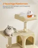 Two cats are relaxing on a multi-level cat tree. Produktbild-Vorschau