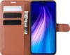 Xiaomi Redmi Note 8 Hülle - Coverup Klapphülle - Braun Produktbild-Vorschau 3