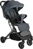 A studio shot of a gray and black baby stroller. Náhled obrázku produktu