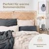 Blumtal Musselin Bettwäsche 200x200 cm - Bettbezug 200x200 Produktbild-Vorschau 3