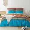 Bettwäsche-Set 220x240cm 3-teilig Baumwolle Bunt Vintage Produktbild-Vorschau 2
