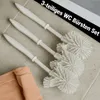 WC Bürste 3er Set Silikon Toilettenbürste Randreiniger Produktbild-Vorschau 6