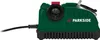 A side view of a green and black electric drill sharpener. Produktbild-Vorschau
