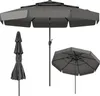 Parasol COSTWAY φ300cm, parasol de jardin à 3 niveaux avec Voir les images du produit 1