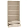 vidaXL Highboard HAMAR Massivholz Kiefer Honigbraun - Produktbild-Vorschau 6