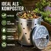 Poêle de jardin bois feu baril galvanisé à chaud avec Voir les images du produit 8