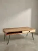 Couchtisch BAGLI Massiv-Holz Akazie 110 cm breit Produktbild-Vorschau 8