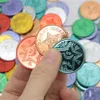 100 Stück Piraten-Goldmünzen, Plastik-Goldmünzen, Produktbild-Vorschau 2