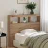 Kopfteil Artisan-Eiche 120 x 17 x 102 cm Holzwerkstoff Produktbild-Vorschau 3