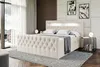 ALTDECOR Boxspringbett mit LED-Beleuchtung Matratze (20 cm Produktbild-Vorschau 4