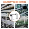 A collage of four images showing different industrial and manufacturing applications of conveyor belts, with a central image of a conveyor belt system. Náhled obrázku produktu