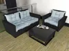 Outdoor furniture set on a wooden deck. Produktbild-Vorschau