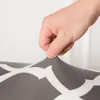 Armless Chair Slipcover Stretch Samt Elasthan Stuhlbezüge  Produktbild-Vorschau 4