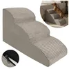 Domarex DOGGURU Streifen Beige Hundetreppe 3 Stufen Produktbild-Vorschau 3